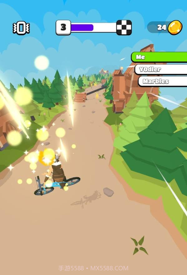 疯狂自行车大作战截图2