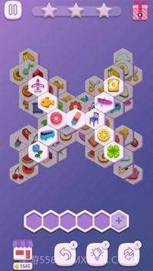 瓷砖六边形配对截图1 瓷砖六边形配对截图1