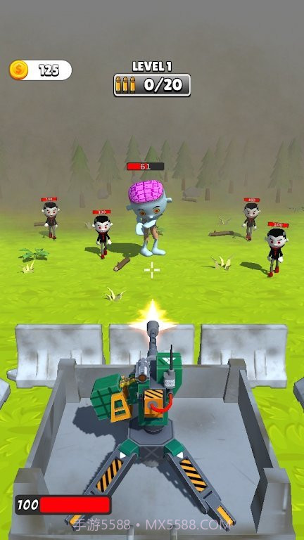 子弹黑洞僵尸防御截图2 子弹黑洞僵尸防御截图2