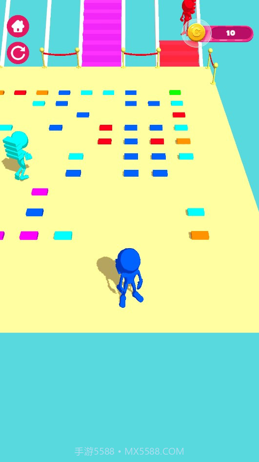 桥梁建造赛跑截图3 桥梁建造赛跑截图3