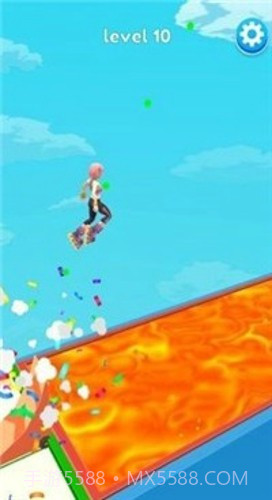 翻滚轮滑坡道截图2