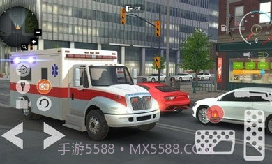 救护车城市驾驶模拟器截图3