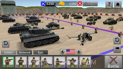 二战坦克对轰截图2