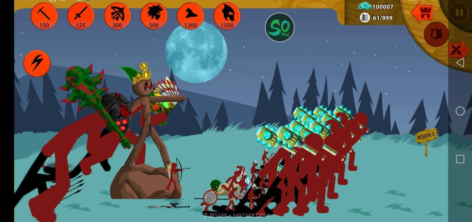 火柴人战争遗产召唤版红色火柴人截图1 火柴人战争遗产召唤版红色火柴人截图1