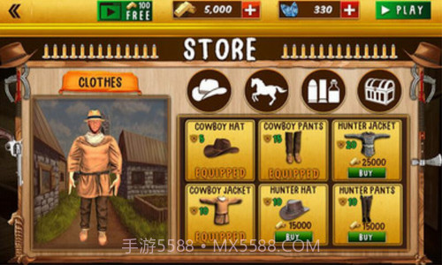 西部牛仔开放世界截图2