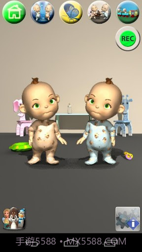 会说话的双胞胎 Talking Baby Twins截图1 会说话的双胞胎 Talking Baby Twins截图1