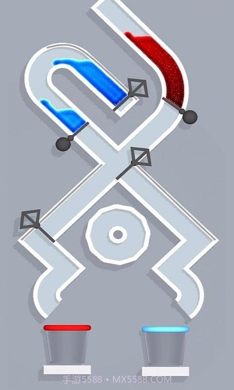 彩色水流3D截图1