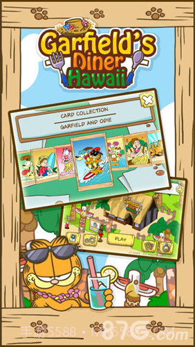 加菲猫餐厅夏威夷篇官方正版截图4 加菲猫餐厅夏威夷篇官方正版截图4