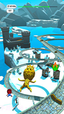 人类滑道跑酷截图2 人类滑道跑酷截图2