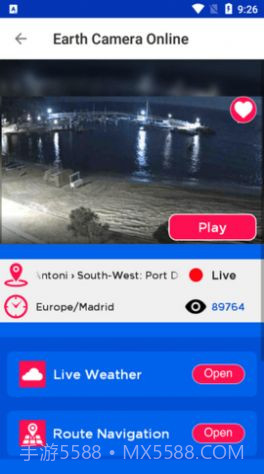全球实况摄像头监控沙滩截图1
