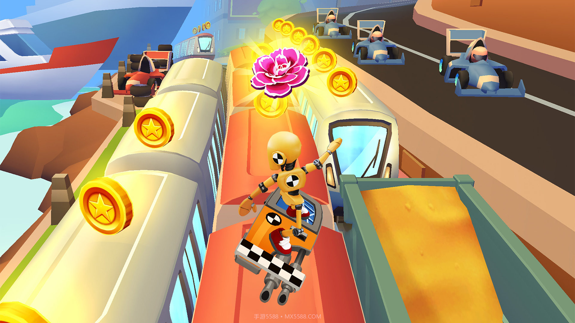 地铁跑酷全皮肤全滑板全背饰截图2