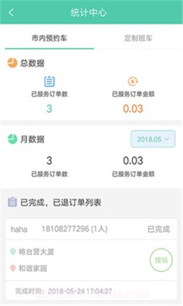 万峰畅行司机端截图2