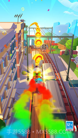 地铁跑酷空间站版截图3 地铁跑酷空间站版截图3