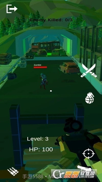 枪杀僵尸入侵防御截图2 枪杀僵尸入侵防御截图2