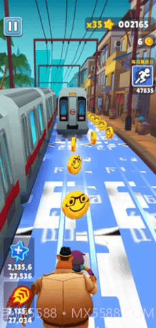 地铁跑酷限定版本3322截图1 地铁跑酷限定版本3322截图1