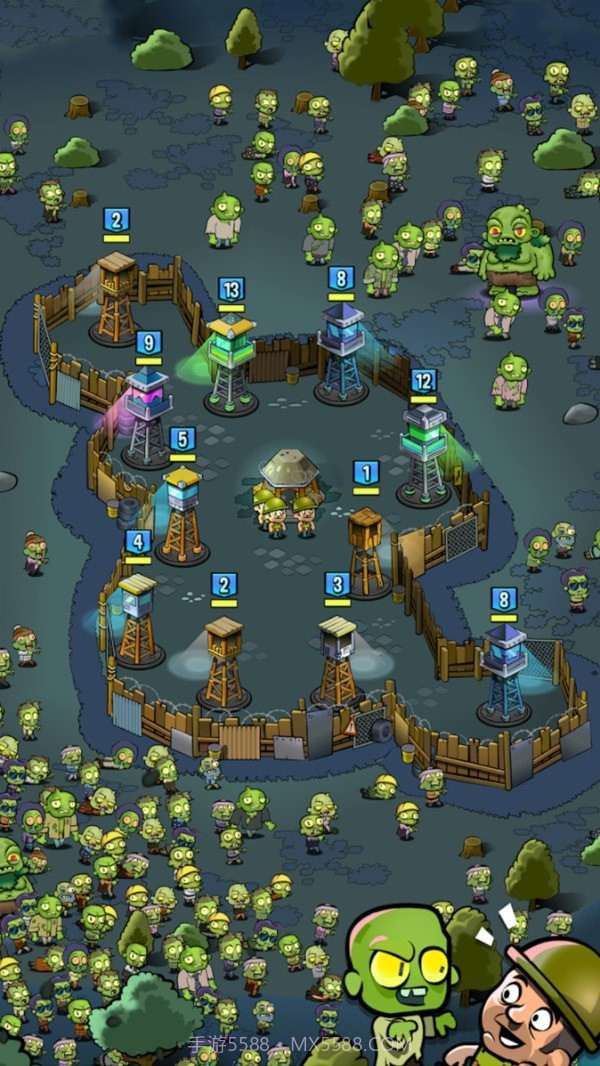 僵尸突袭大战截图1