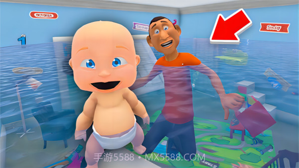 疯狂宝宝模拟器截图1