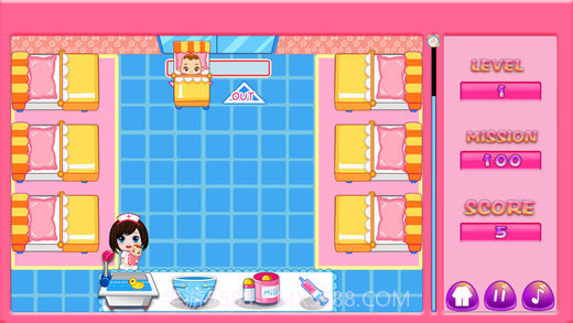 儿童医院婴儿护理室单机游戏截图2 儿童医院婴儿护理室单机游戏截图2