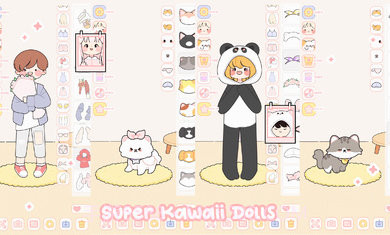 可爱娃娃游戏无限爱心版截图4 可爱娃娃游戏无限爱心版截图4