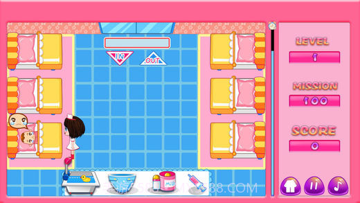 儿童医院婴儿护理室单机游戏截图1 儿童医院婴儿护理室单机游戏截图1