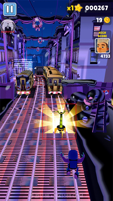 地铁跑酷魂环杰克版截图1 地铁跑酷魂环杰克版截图1