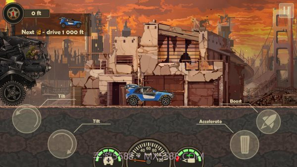 战车撞僵尸3全部车解锁版截图2