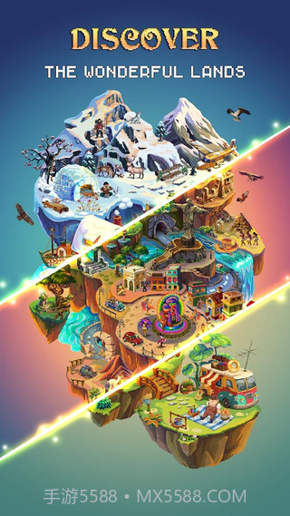 像素岛彩色沙盒截图3