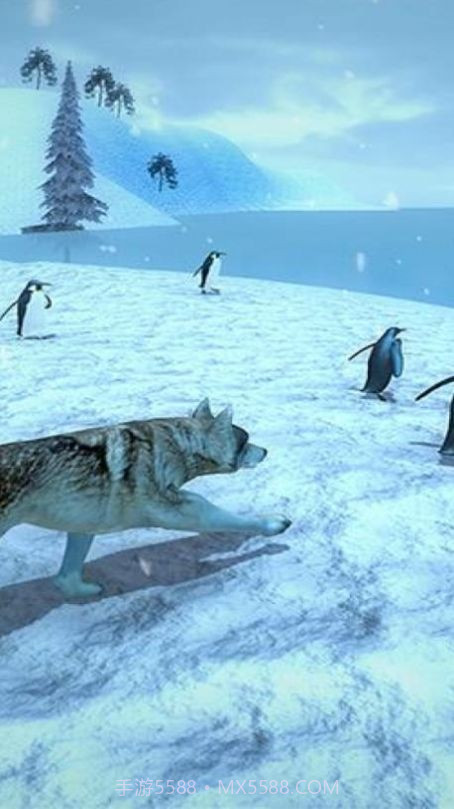 北极狼模拟器中文版截图1 北极狼模拟器中文版截图1