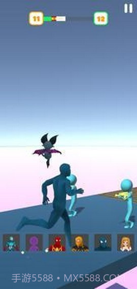 英雄变形跑赛截图2