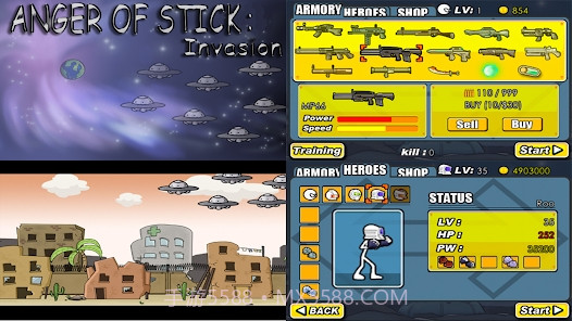 狂怒火柴人1截图1 狂怒火柴人1截图1