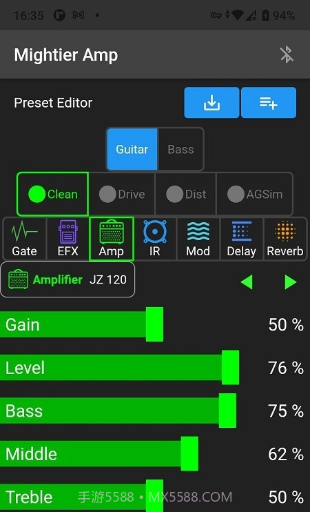Mightier Amp音箱控制官方版 v0.9.0截图1