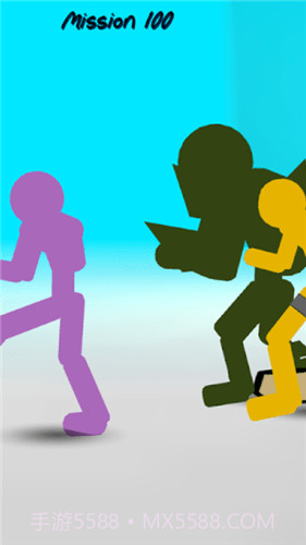 火柴人格斗街道截图2