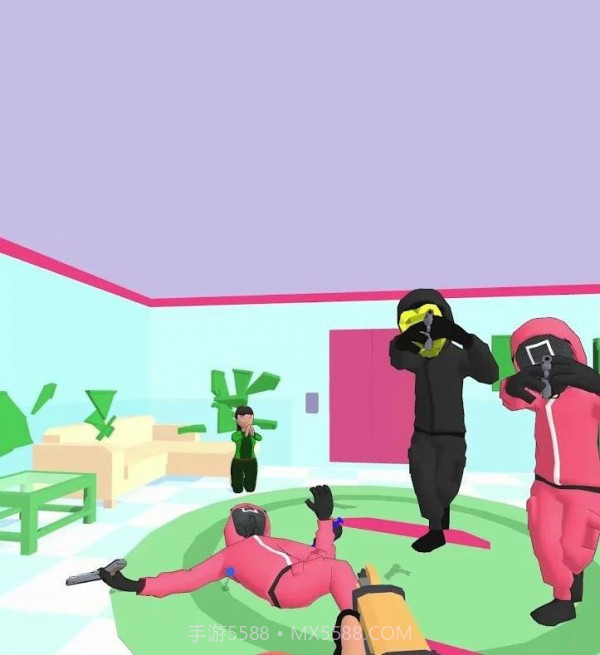 钉枪射劫匪截图1 钉枪射劫匪截图1