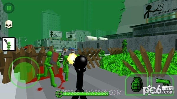 火柴人僵尸射击截图3