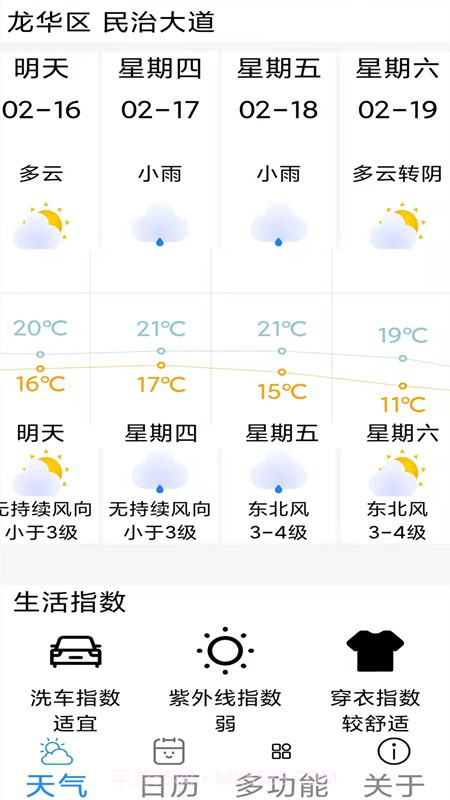 大字版气象预报截图2