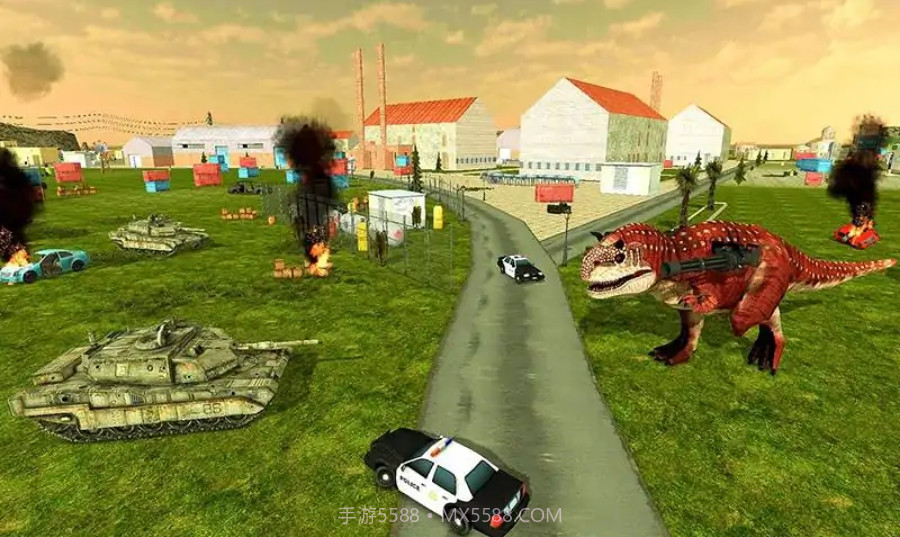 恐龙城市大战截图1