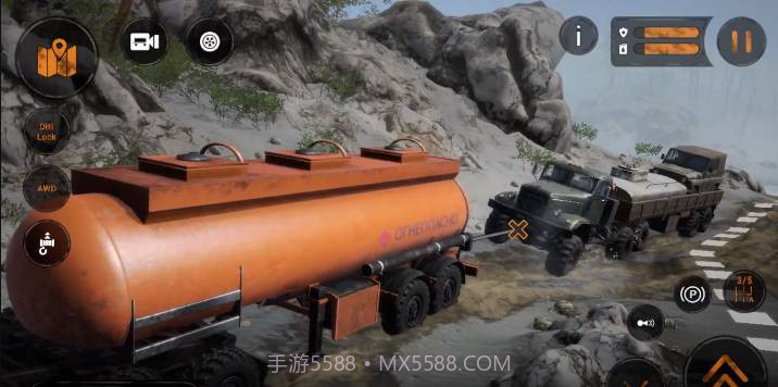 旋转轮胎泥泞奔驰联机版截图3