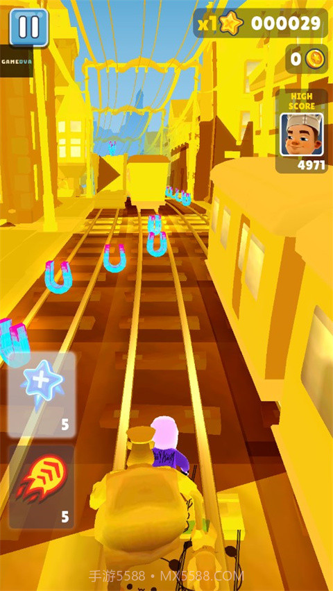地铁跑酷恶魔8.0版本截图1 地铁跑酷恶魔8.0版本截图1