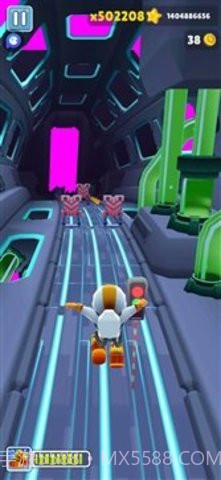 地铁跑酷太空版截图1 地铁跑酷太空版截图1
