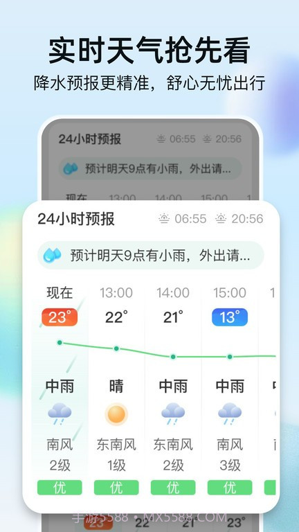 竹雨天气预报截图3