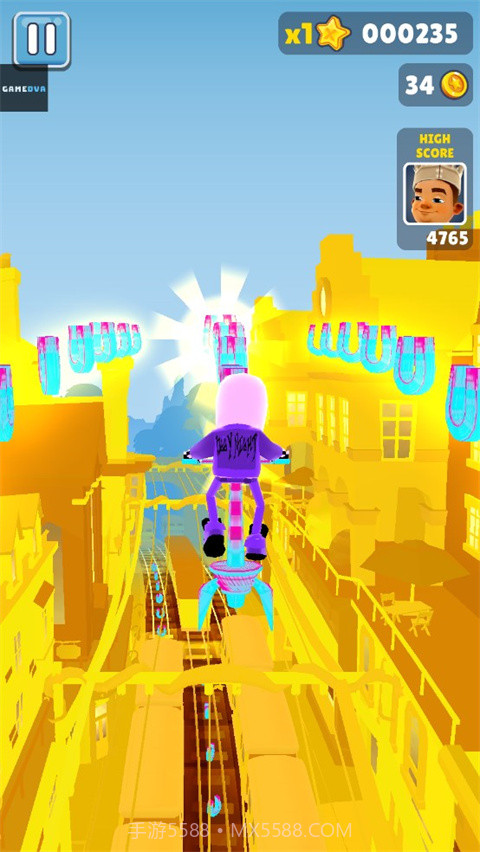 地铁跑酷恶魔8.0版本截图3 地铁跑酷恶魔8.0版本截图3