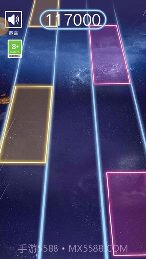 指尖钢琴白块截图2