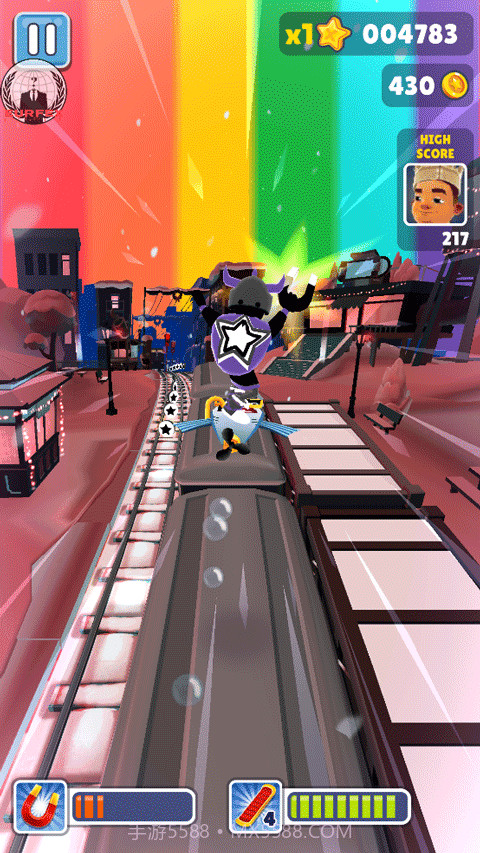 地铁跑酷外网大蛇版本截图3