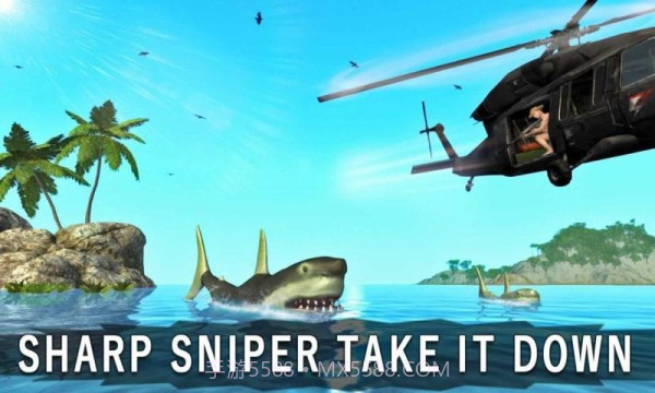 饥饿的鲨鱼狙击手3D截图5