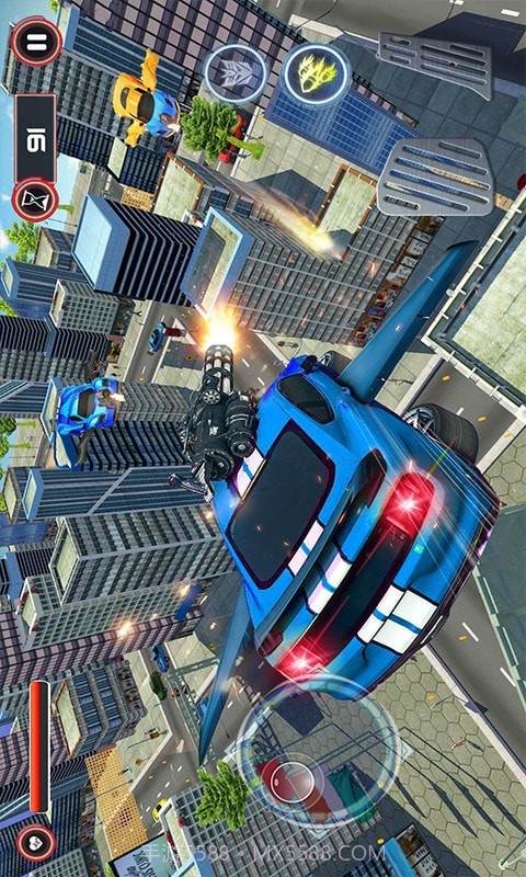 变形机器飞车截图2