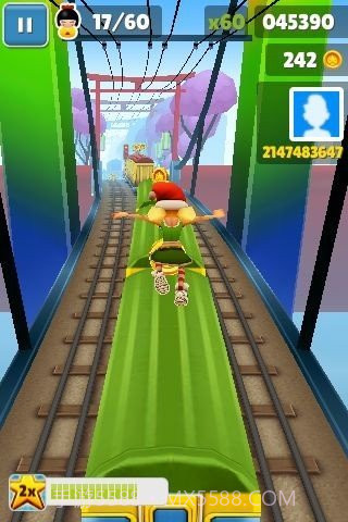 地铁跑酷墨水HC变速版截图5