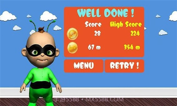 婴儿英雄3D截图1