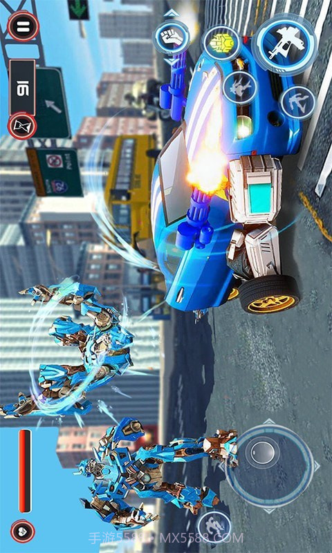 变形机器飞车截图1