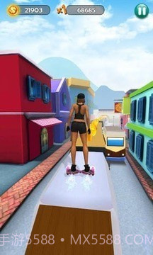 平衡车跑酷3D截图1