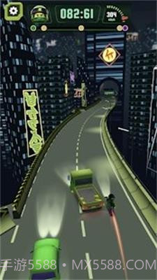 忍者赛车战斗截图2